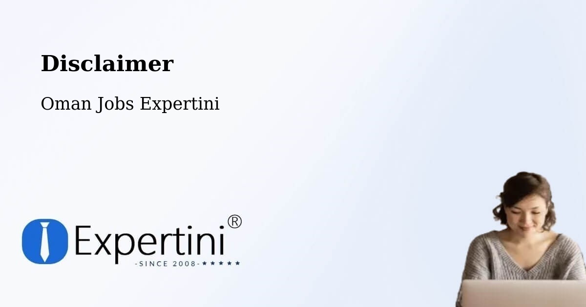 Disclaimer – Bidbid - Oman Jobs Expertini