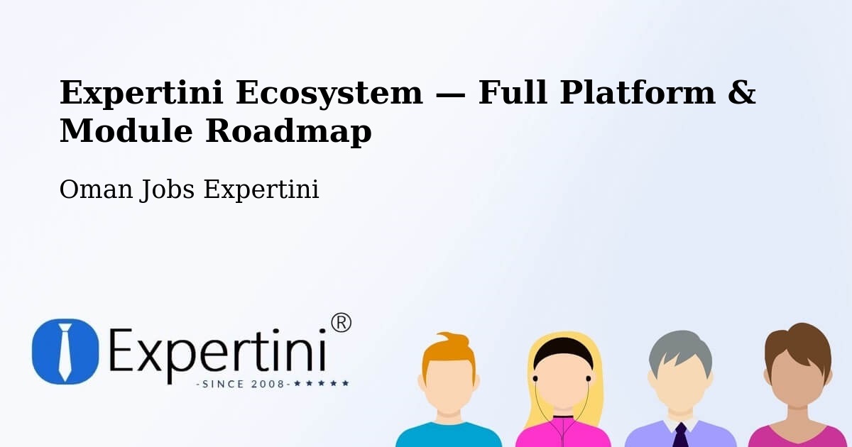 Expertini Ecosystem — Full Platform & Module Roadmap – Bidbid